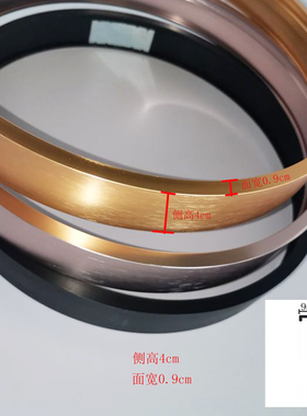 圆形油画外框铝合金空框丙烯数字油画板珐琅彩现代镜框