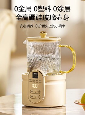 康宁养生壶小型办公室全自动电炖养生杯煮茶器煮茶壶