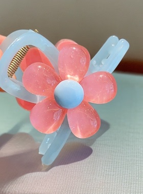 儿童可爱夜光卡通花朵后脑勺抓夹
