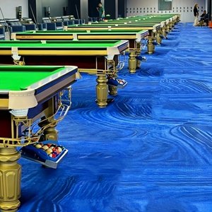 乔氏台球桌标准型家用商用台球案子中式黑八金腿银腿桌球台比赛台