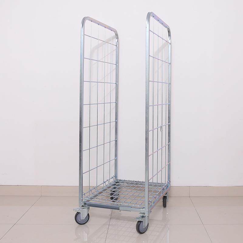 双门简易可折叠款物流台车超市搬运捡货折叠整理车物流周转车,淘宝优惠券,粉丝福利购,淘宝优惠卷