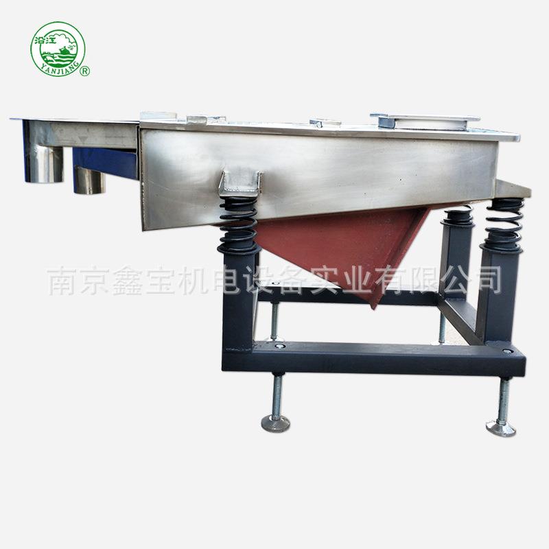 直线振动筛小型不锈钢振动筛分机单层多层颗粒物料分级震动筛选机 - 图0
