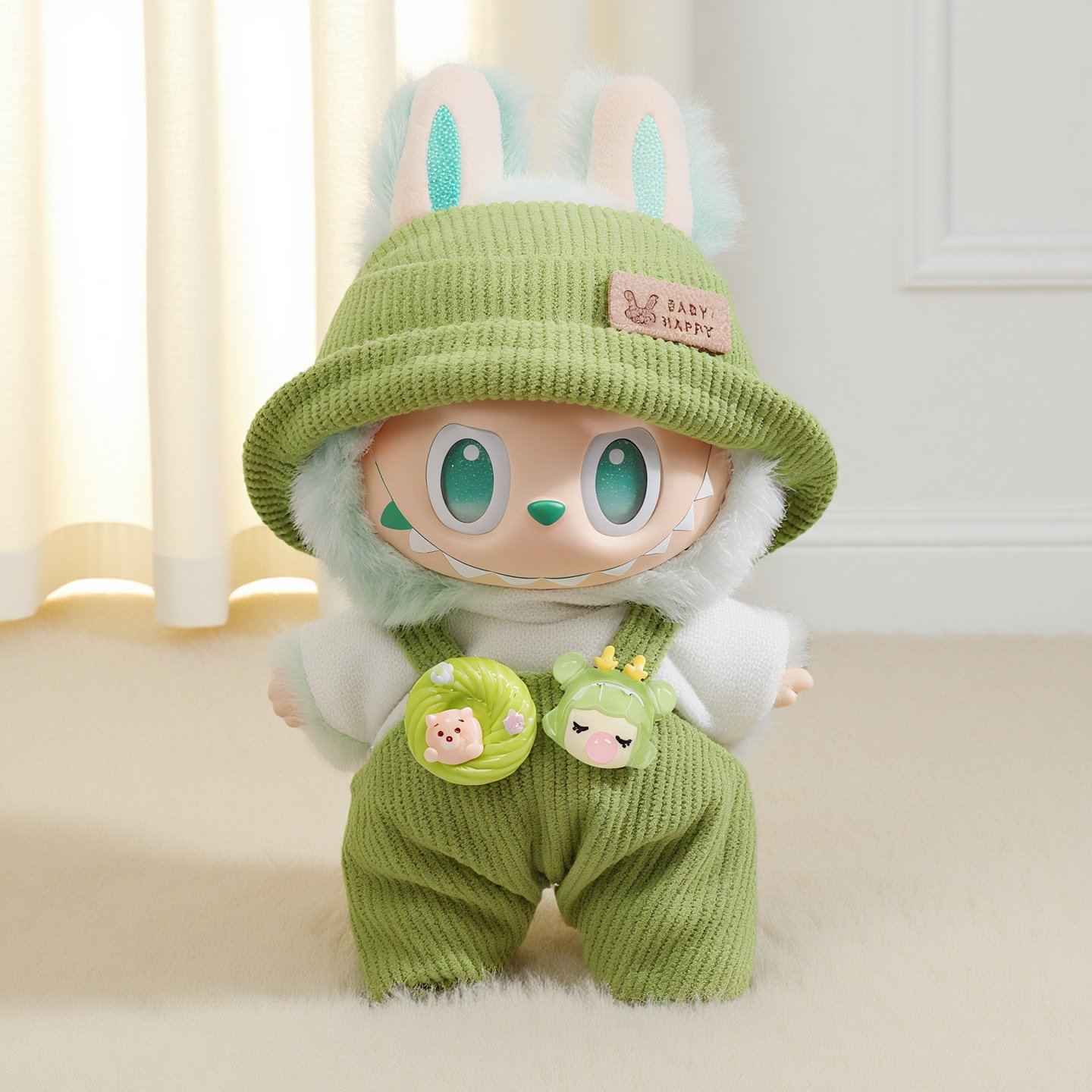 仅衣服适用前方高能平静一二三代娃衣17cm拉布布labubu玩偶着替潮,淘宝优惠券,粉丝福利购,淘宝优惠卷