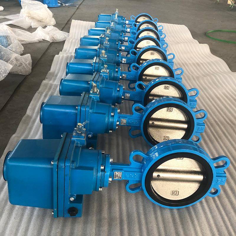 电动蝶阀LQ型北方头调节对夹蝶阀软密封中线厂家供应D971X-16Q - 图2