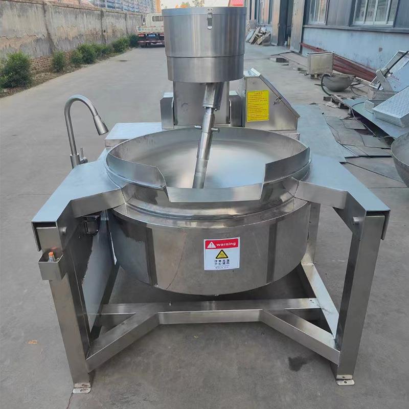 商用行星搅拌炒锅自动搅拌炒锅熬酱料大锅火锅店炒料机炒菜机 - 图2