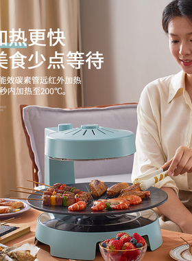 欧宁烤肉韩式烤串电烧烤炉电烤炉全自动阳台大