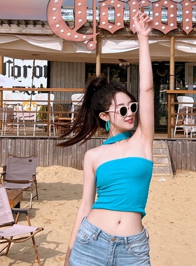 韩版白色小圆框复古ins偏光墨镜女潮小脸春夏防晒凹造型太阳镜男