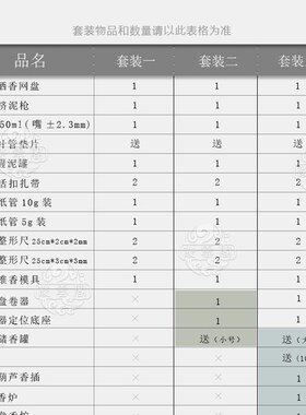 手工制香工具盘香线香器卧香锥香塔香制香工具挤香器模具装