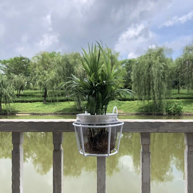 阳台花架挂式露台栏杆置物铁艺架子多肉绿植盆栽壁挂花盆挂架悬挂,淘宝优惠券,粉丝福利购,淘宝优惠卷