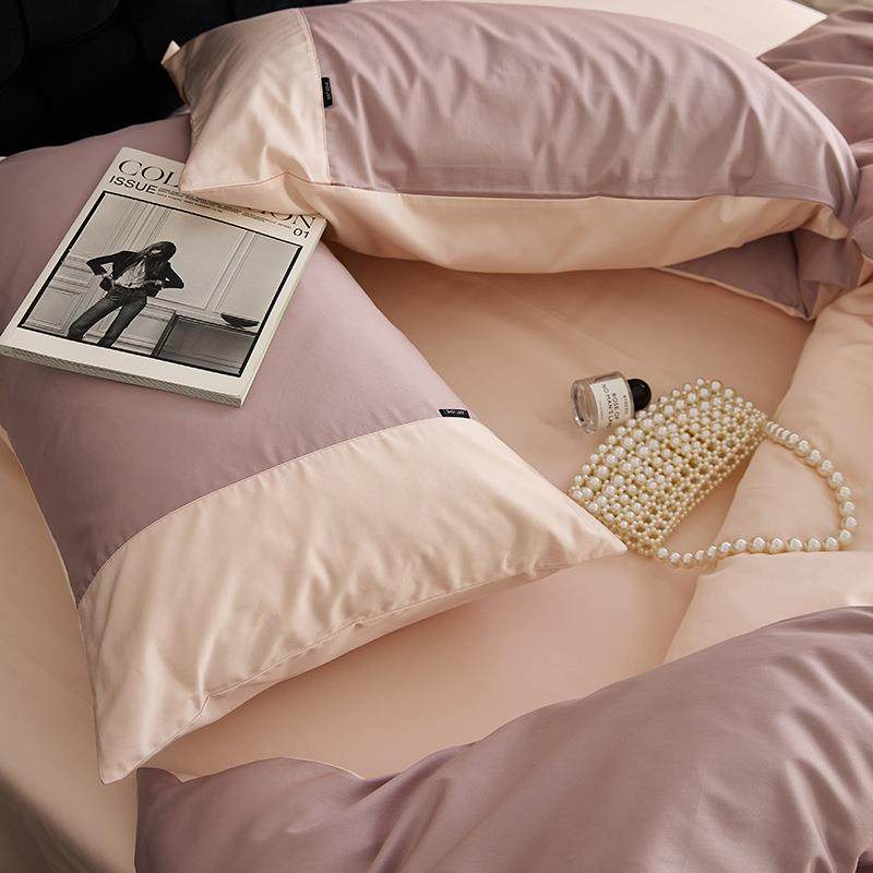 100S贡缎长绒棉四件套全棉春夏季轻奢高级感纯棉床单被套床笠床品,淘宝优惠券,粉丝福利购,淘宝优惠卷