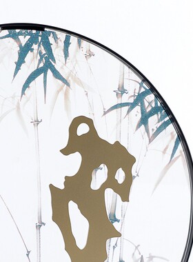 新抽象艺术品家居玄关过道软装饰品酒店会所样板房间圆形