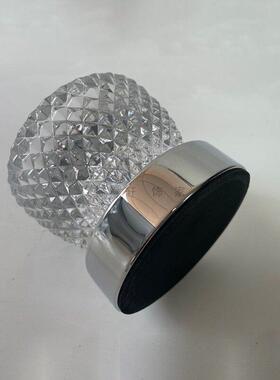 创意现代金属几何艺术装饰摆饰样品屋展示中心高档玻璃钻石碗软装