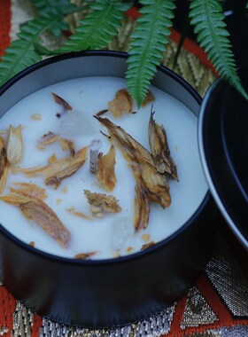 秘鲁圣木白鼠尾草理净化香薰蜡烛烟天然大豆蜡淡香