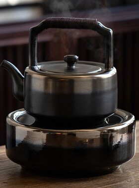 御汕堂静音电陶炉电热煮茶烧水迷你泡茶炉小型陶壶煮茶器