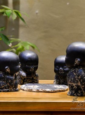 客厅博古架茶楼店铺摆设古董店装饰客栈会所饰品蛐蛐童趣