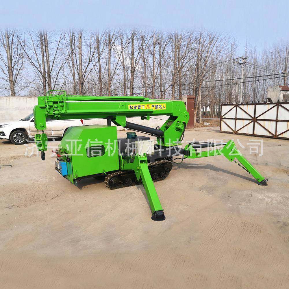 8吨蜘蛛起重机工程液压异形吊车直臂式蜘蛛吊可室内作业吊车,淘宝优惠券,粉丝福利购,淘宝优惠卷