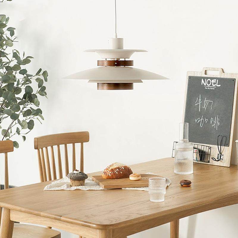日式吊灯胡桃木ph5吊灯现代简约北欧餐桌饭厅极简创意奶油餐厅灯,淘宝优惠券,粉丝福利购,淘宝优惠卷