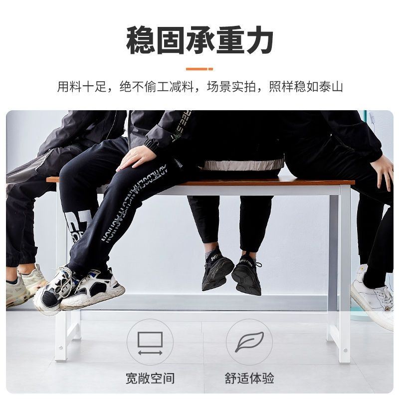 桌架桌子腿长方形铁艺架子办公会议电脑桌架餐桌腿学习桌架吧台架 - 图1