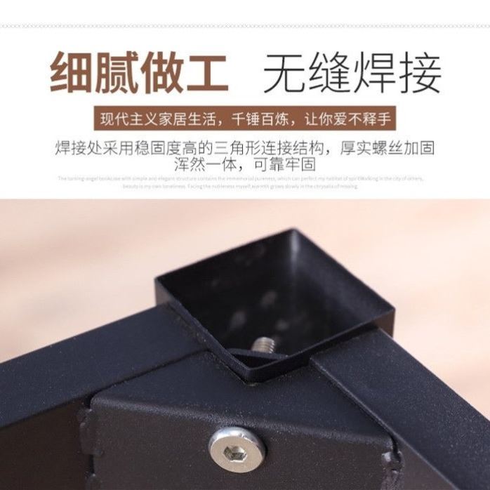 桌架桌子腿长方形铁艺架子办公会议电脑桌架餐桌腿学习桌架吧台架 - 图2