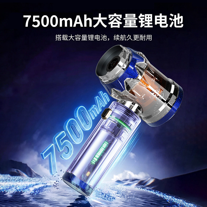 小狗车载吸尘器车用大吸力超强吹吸机汽车高强力无线手持家用迷你