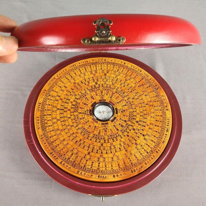 桃木罗盘实木质纯手工精度携带三合综合办公室桌面,淘宝优惠券,粉丝福利购,淘宝优惠卷