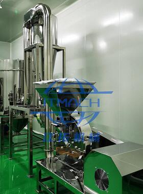 厂家供应脉冲除尘粉碎机组多功能无尘下料打粉机磨粉机可按要求定
