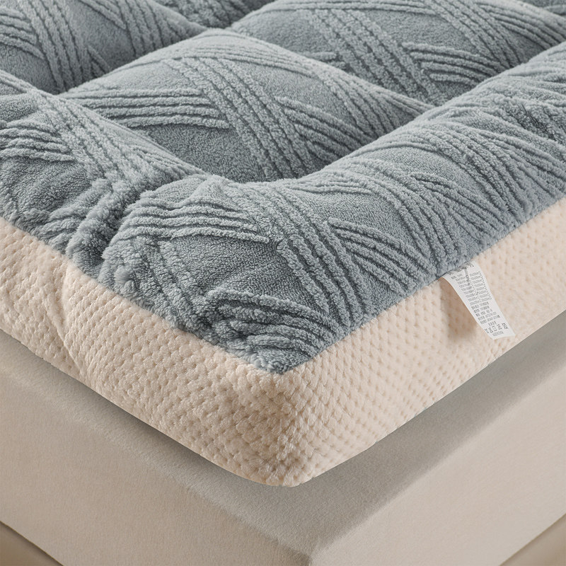 加厚羊羔绒床床垫垫被学生宿舍单人褥垫保暖垫子冬季褥子家用,淘宝优惠券,粉丝福利购,淘宝优惠卷