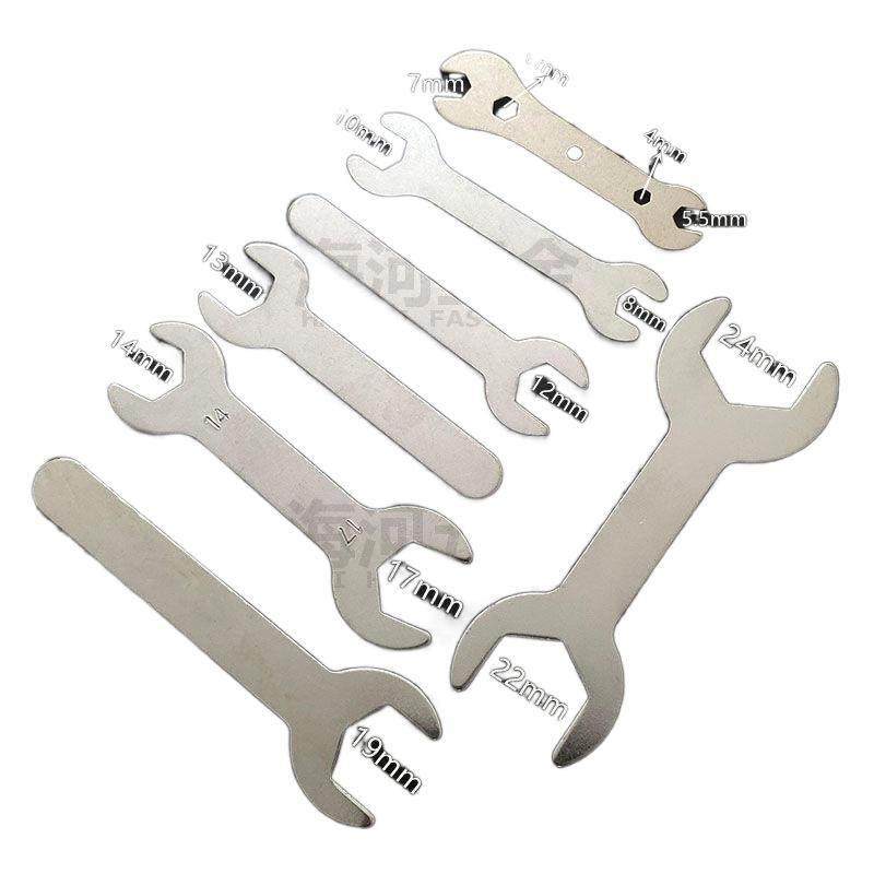 开 口扳手 简易超簿家俱小板手 一次性铁皮冲压外六角扳手呆头扳,淘宝优惠券,粉丝福利购,淘宝优惠卷