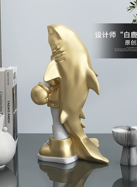 潮玩男孩客厅玄关酒柜办公室工艺品儿童房卧室装饰品