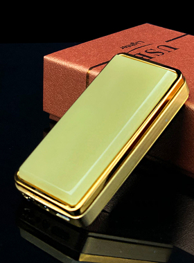 玉石礼品防风电子打火创意迷你个性复古潮充电点烟器