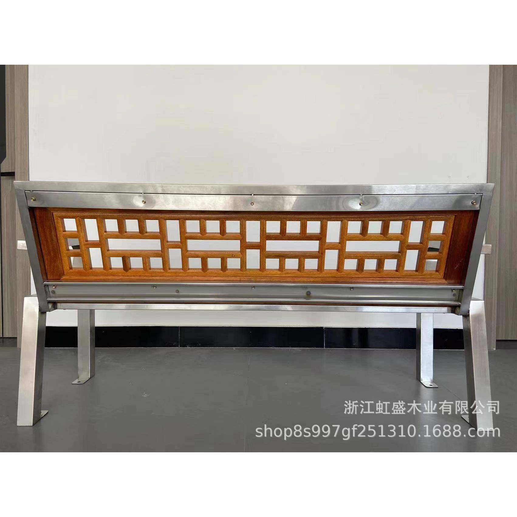 150*40*45广场户外实木桌椅现代简约简易塑木庭院全实木,淘宝优惠券,粉丝福利购,淘宝优惠卷