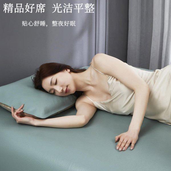 金山峡纯色牛皮席真皮头层牛皮凉席席子水牛皮软席床垫夏季三件套,淘宝优惠券,粉丝福利购,淘宝优惠卷