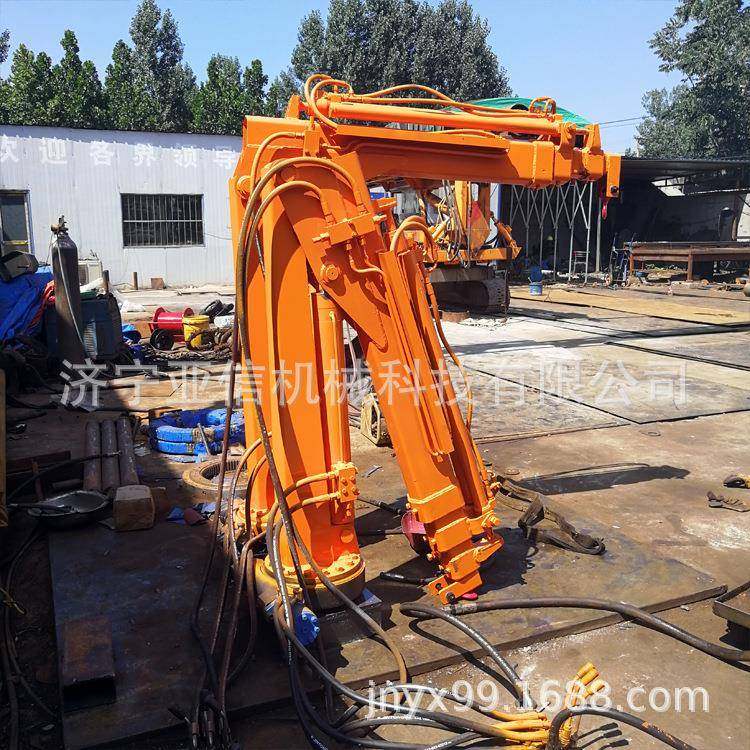 折臂吊随车起重机车载小吊机电动液压旋转折叠吊机2吨折臂吊,淘宝优惠券,粉丝福利购,淘宝优惠卷