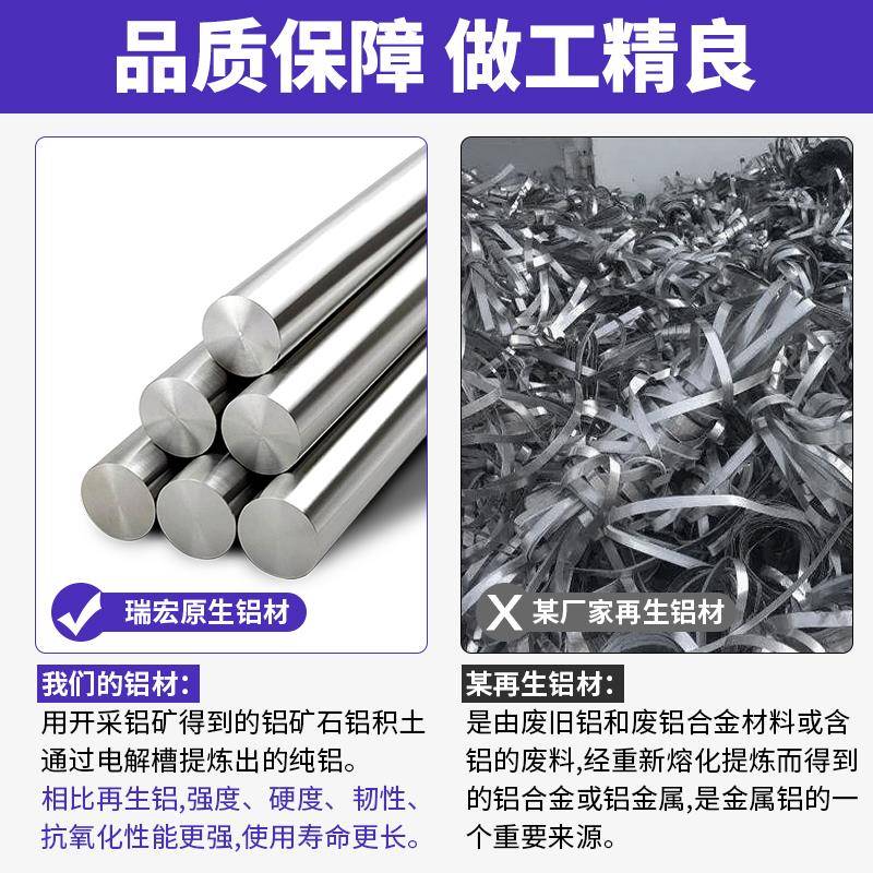 定制铝型材2040欧标国标工业铝合金型材自动化3D打印机设备框架黑 - 图2