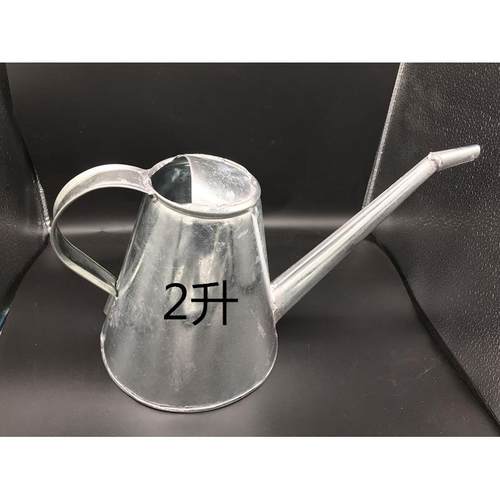 纯手工制作铁皮加油桶 加油壶 注油桶 纯手工白铁皮油壶、洒水壶 - 图2