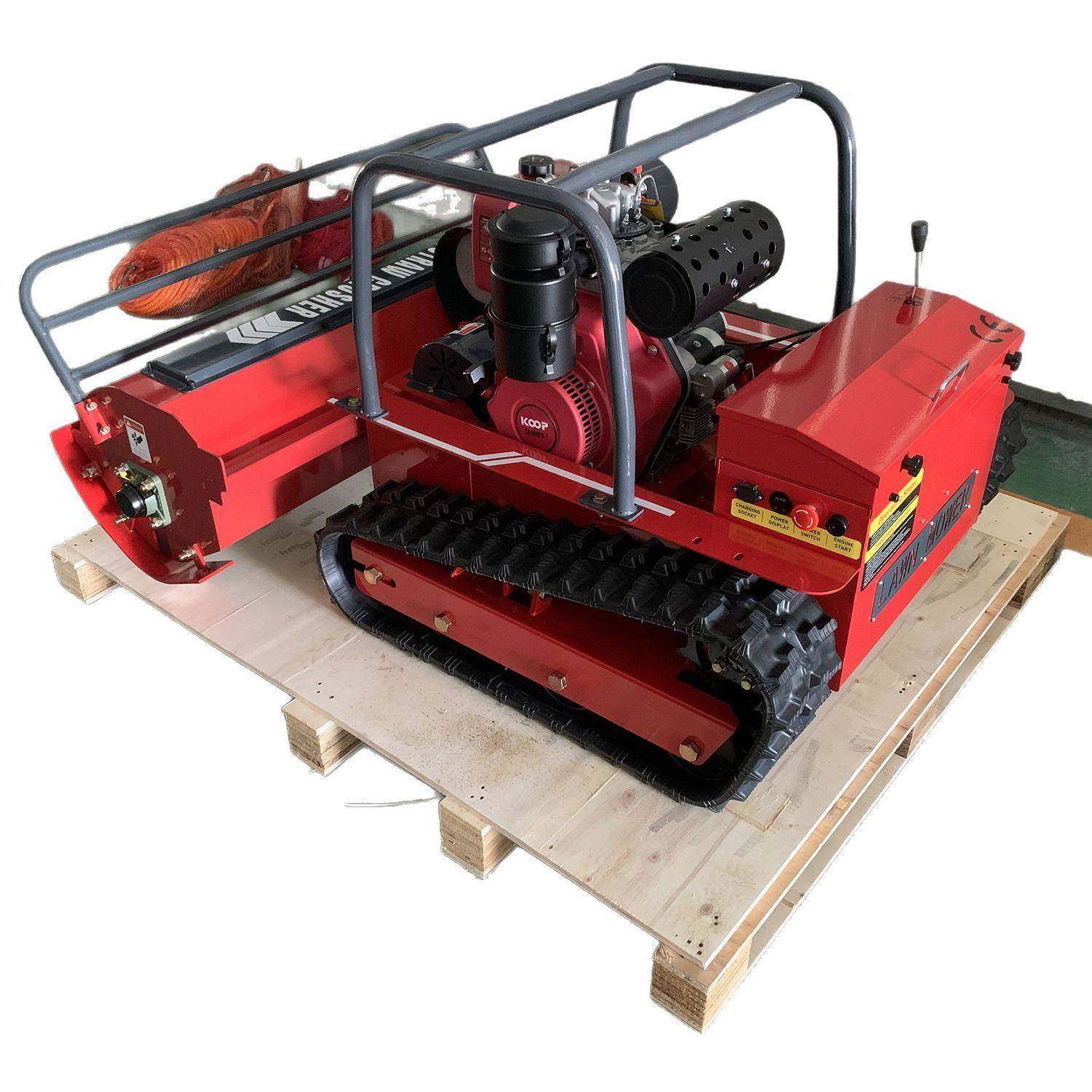 履带式遥控割草机带有柴油发动机的割灌机大马力连枷割草机,淘宝优惠券,粉丝福利购,淘宝优惠卷