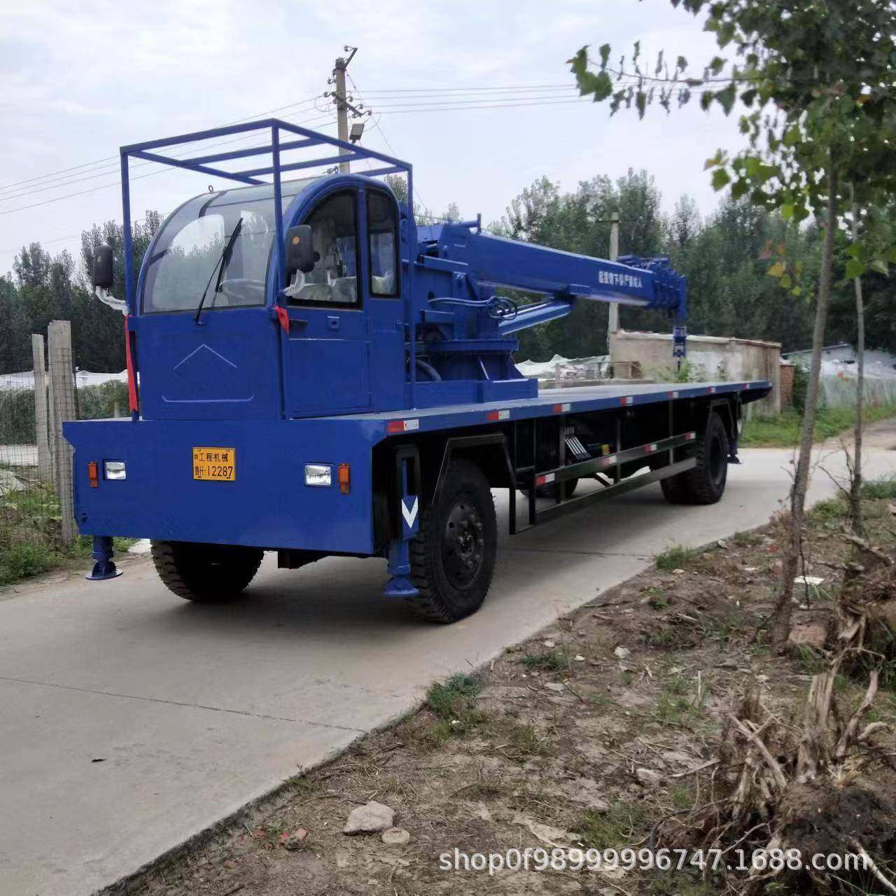 四不像随车吊液压伸缩臂车载吊机6吨园林绿化四驱自备吊,淘宝优惠券,粉丝福利购,淘宝优惠卷