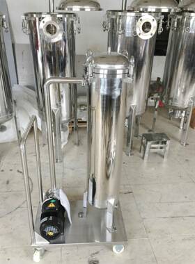 厂家销双联袋式过滤器反冲洗袋式过滤器液体袋式过滤器