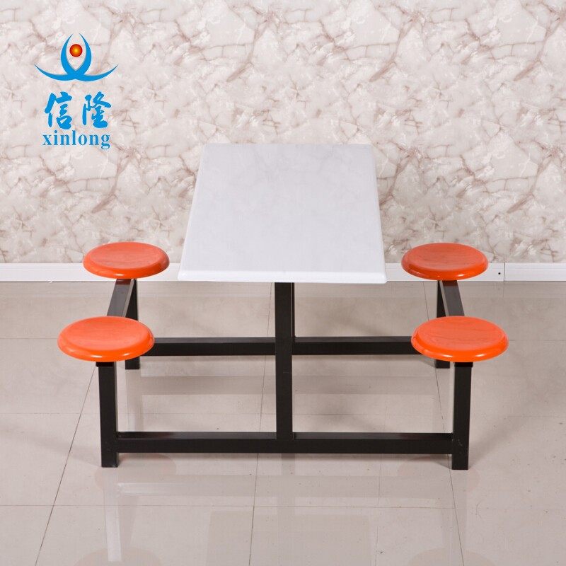 学生食堂餐桌椅人人人工厂员工饭店玻璃钢连体快餐桌椅,淘宝优惠券,粉丝福利购,淘宝优惠卷
