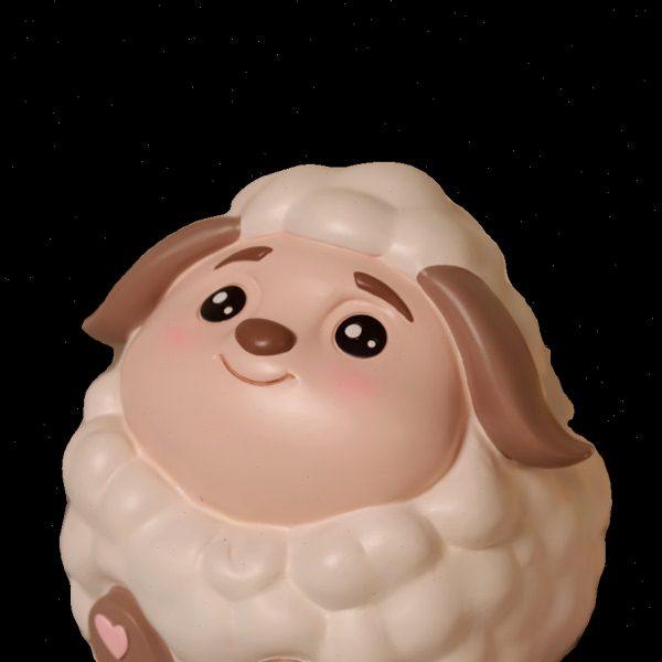 网红创意小绵羊存钱罐2023新款只进不出儿童男女孩摔不烂储蓄钱罐,淘宝优惠券,粉丝福利购,淘宝优惠卷