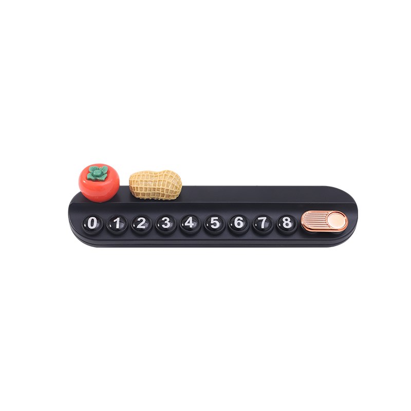 车载临时停车新款好事发生挪电话号码牌汽车可爱创意车内装饰摆件 - 图3