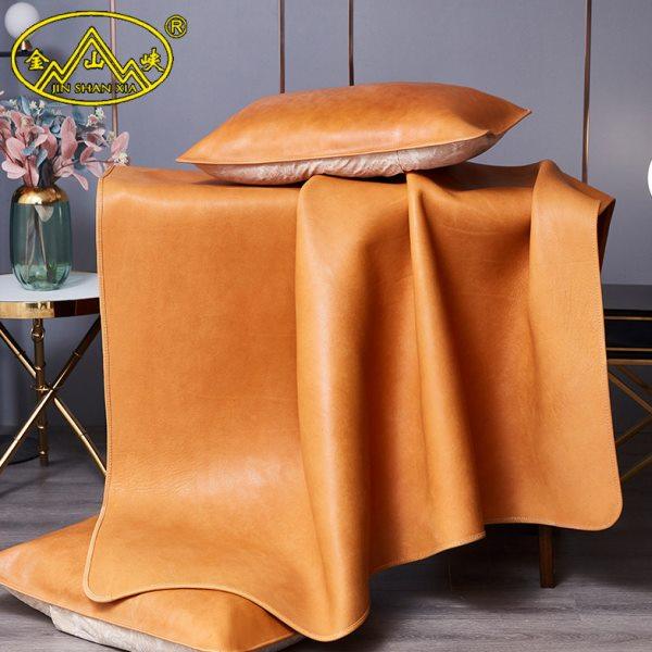 金山峡头层牛皮席1.8米水牛皮凉席子真皮古法清水1.5m加厚三件套,淘宝优惠券,粉丝福利购,淘宝优惠卷