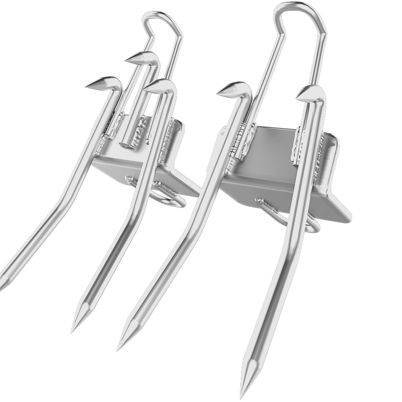 新款爬树c神器上树专用工具脚蹬子猫爪扒树抓树脚爬钢钉脚扎子趴 - 图3