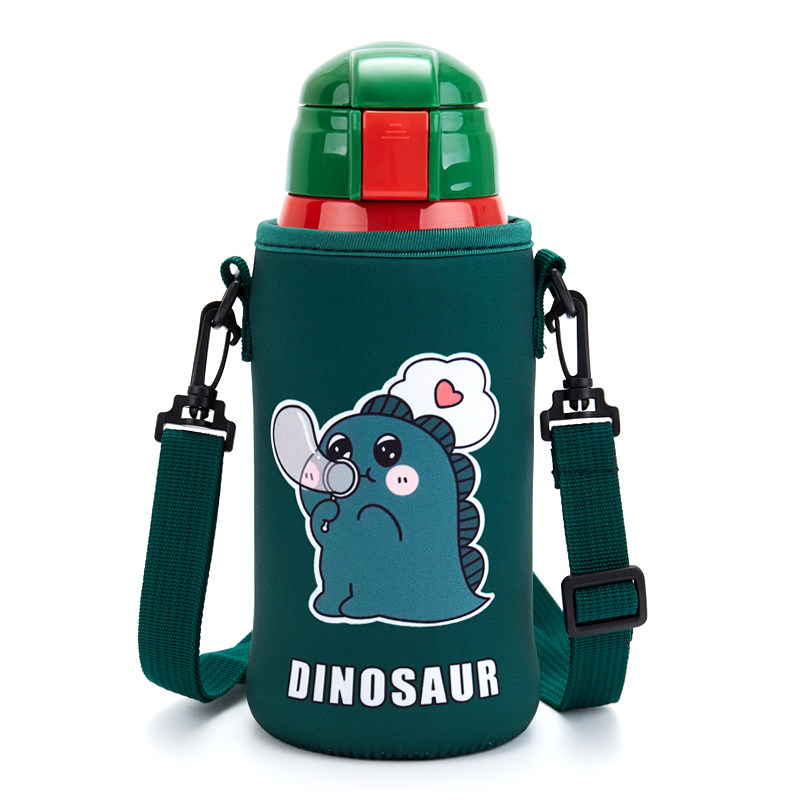 儿童保温杯杯套通用可爱卡通水壶斜挎背带水杯便携防烫防摔保护套,淘宝优惠券,粉丝福利购,淘宝优惠卷