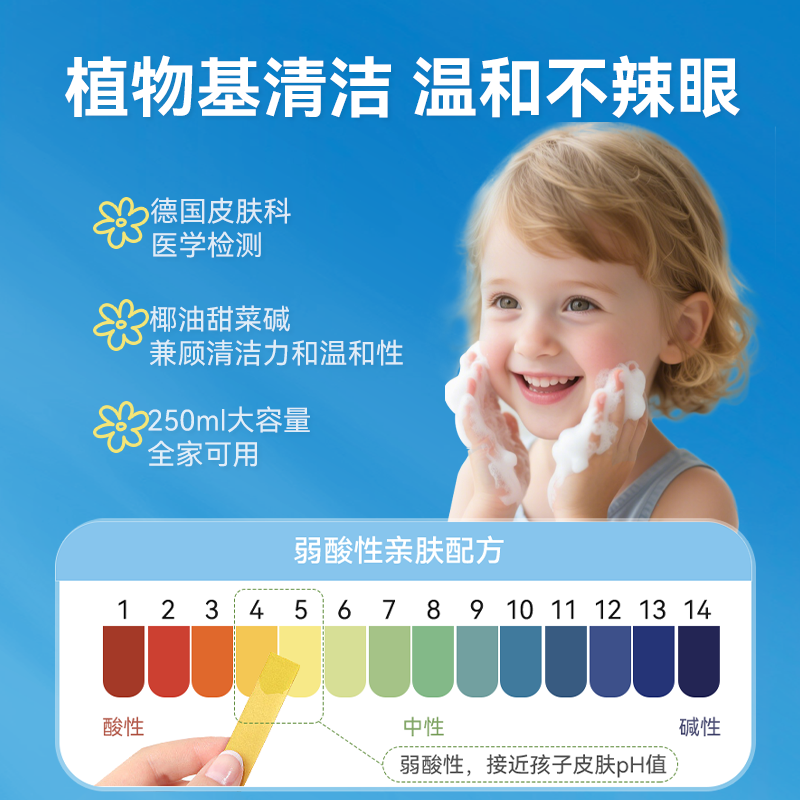 达罗咪儿童洗面奶6到12岁女孩专用3岁以上儿童清洁泡泡德国进口,淘宝优惠券,粉丝福利购,淘宝优惠卷