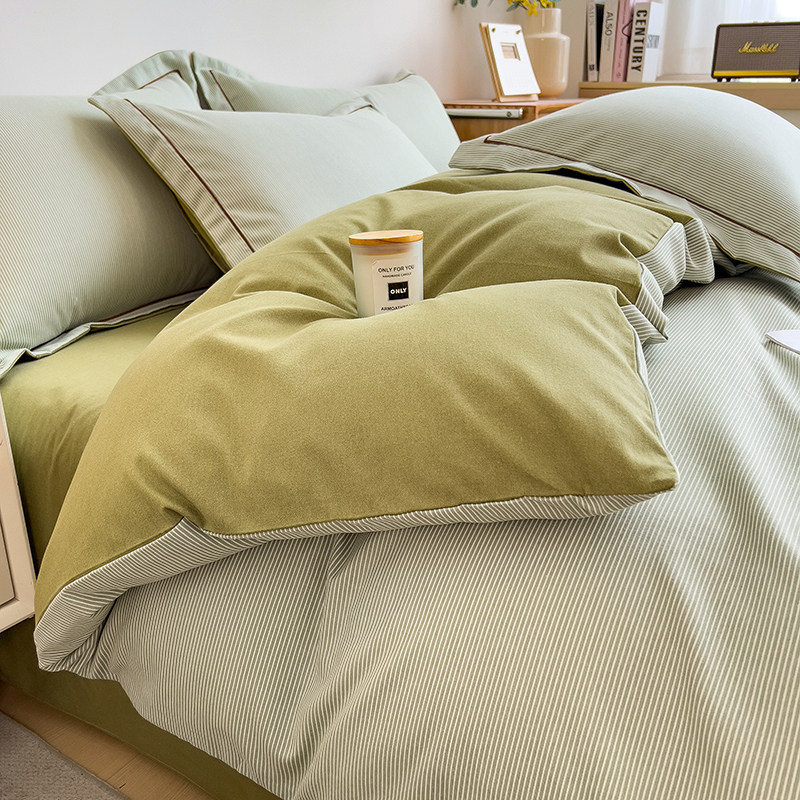 磨毛被套原棉单件2025新款150x200x230cm被罩单人单独秋冬四件套1 - 图2
