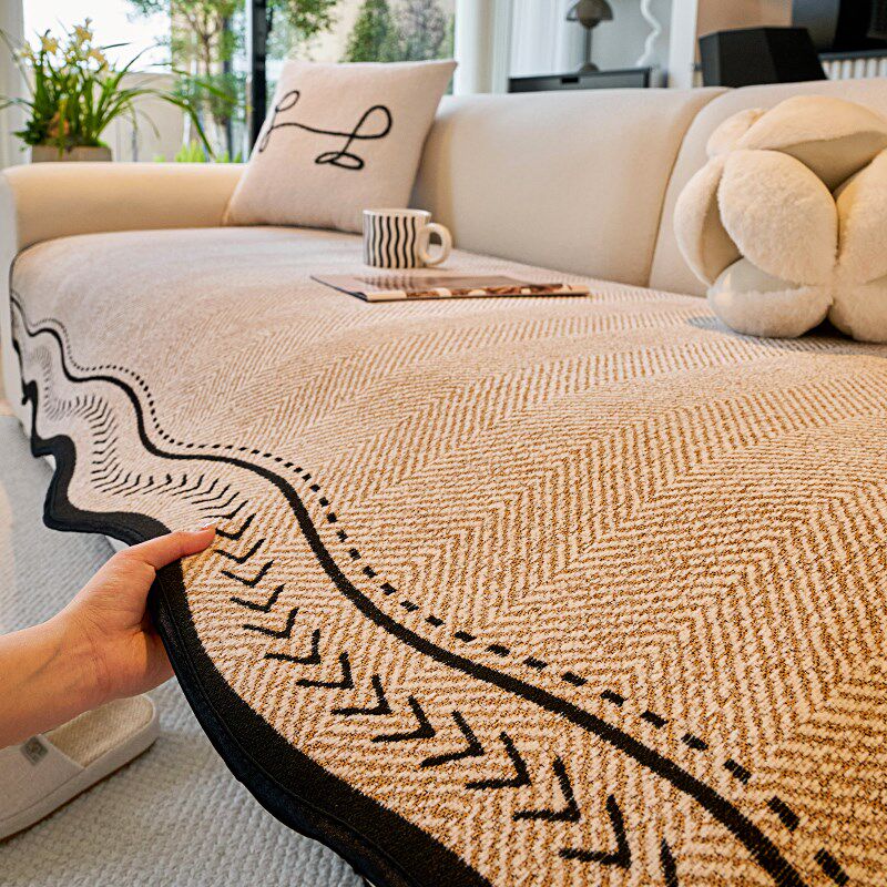 四季通用雪尼尔沙发座垫一片式规则新款固定防滑沙发坐垫子,淘宝优惠券,粉丝福利购,淘宝优惠卷