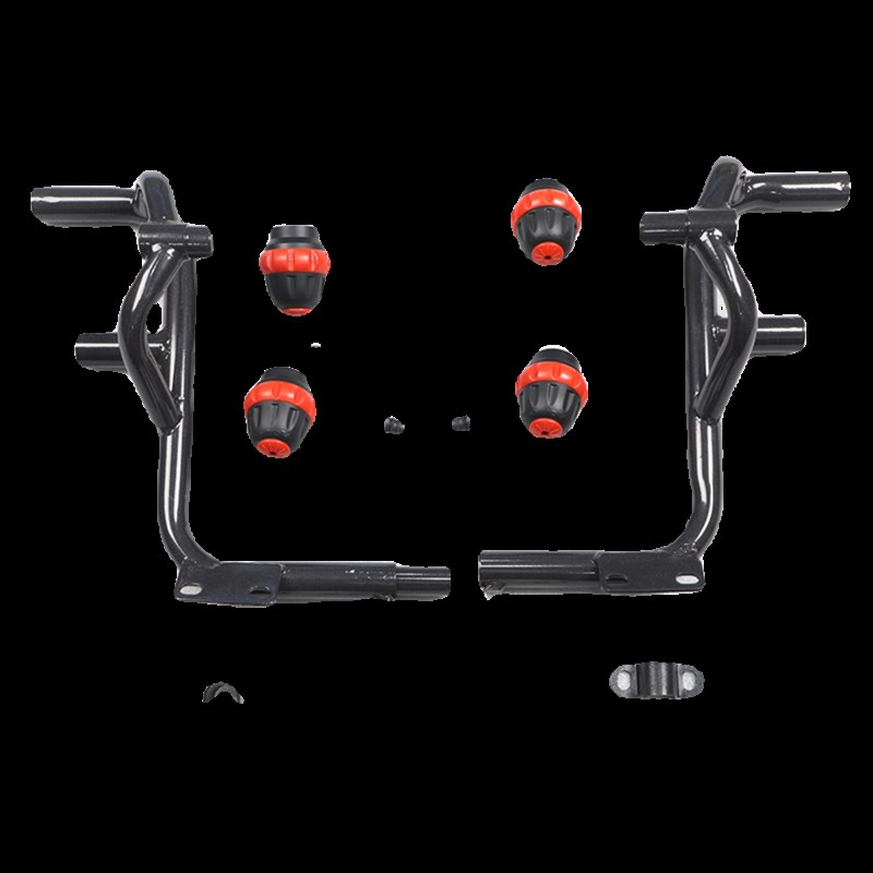 适用春风450CLC摩托车CF400-10护杠保险杠双头防摔防撞杠改装件 - 图3