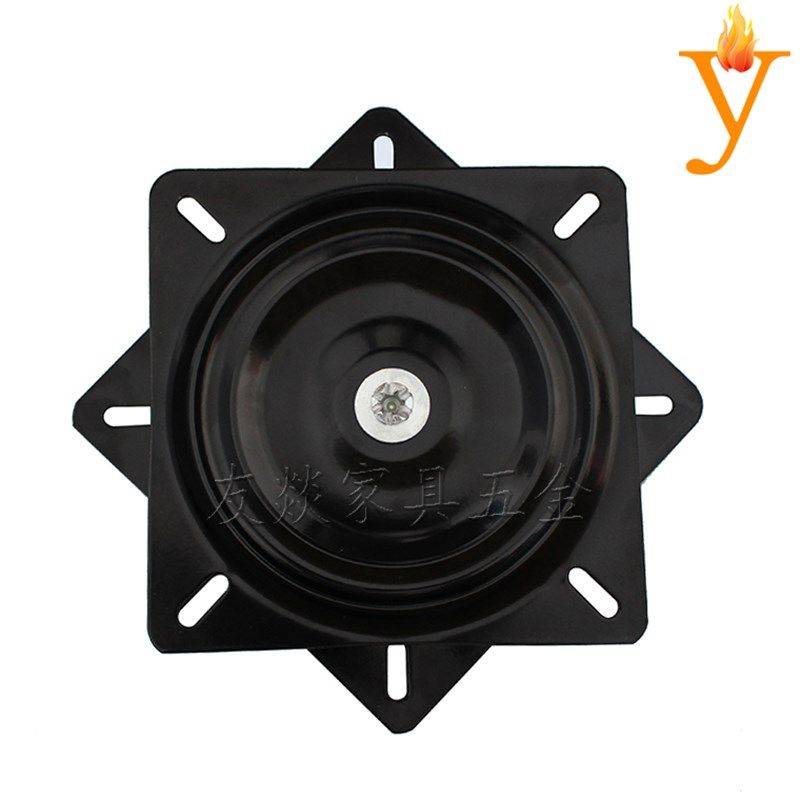 度旋转书桌转盘书架底座 椅子黑色顺滑旋转器家具五金,淘宝优惠券,粉丝福利购,淘宝优惠卷