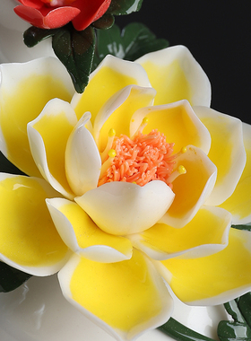 东方泥土陶瓷手工瓷瓶办公室书房茶室小器插